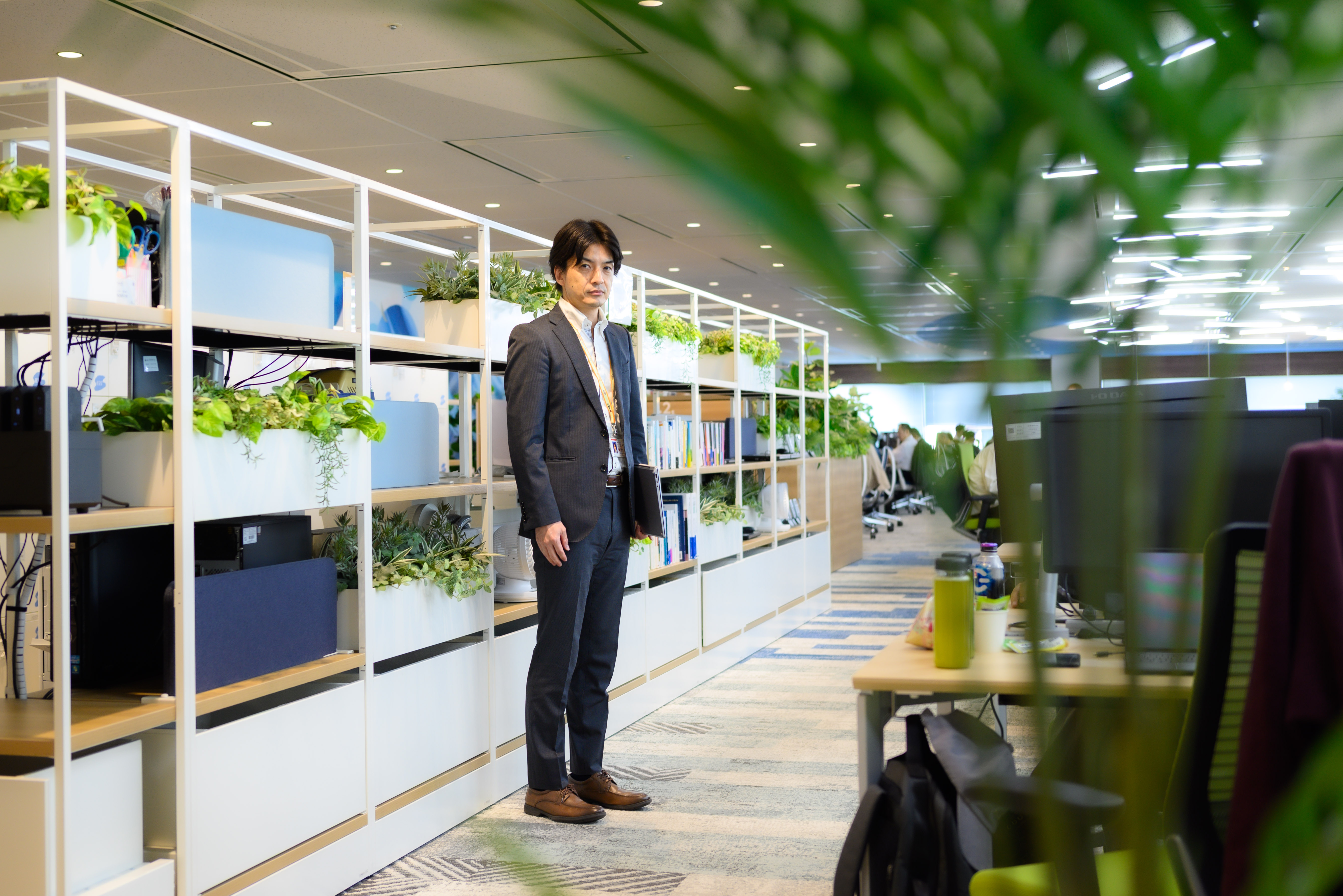 働く社員の様子